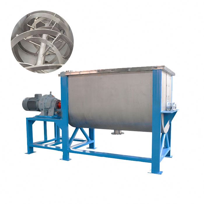 100l-ribbon-mixer Horizontal Protein Milk Powder Spice Washing Laundry Powder Ribbon Mixing Mixer Machine Equipment