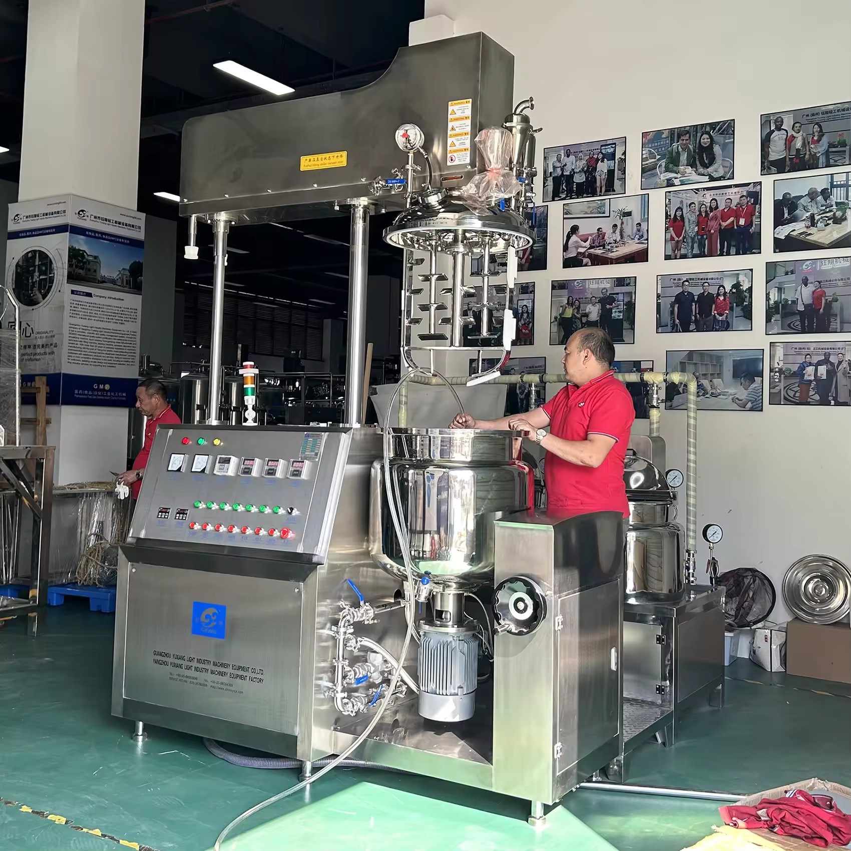 100L Mayonnaise Making Machine Homogenizer Mixer Sauce Mixing Emulsifying Chili Paste Ketchup Production Line