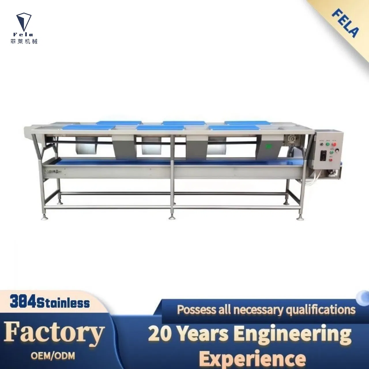 Premium Vegetable Cutting and Sorting Worktable for Efficient Food Prep