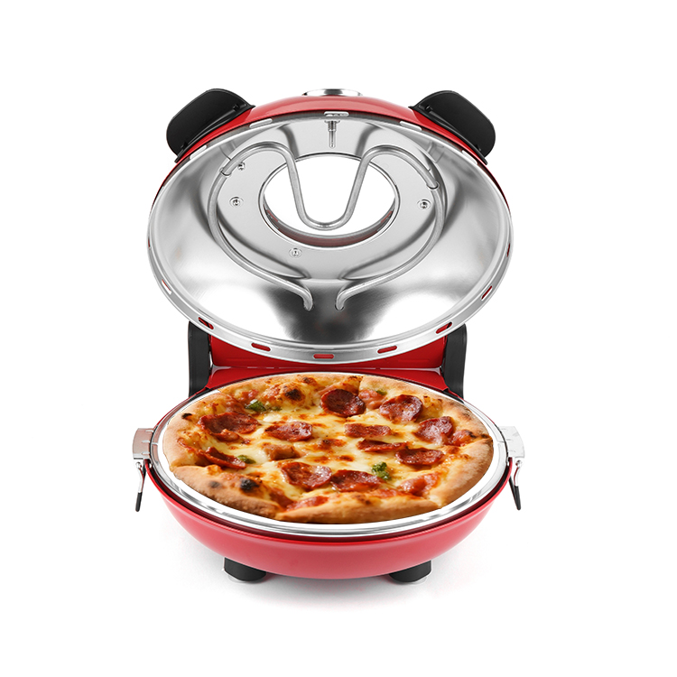 Adjustable Temperature Cooking Pizza Maker with 12 Inch Pan for Napolitana Pizza