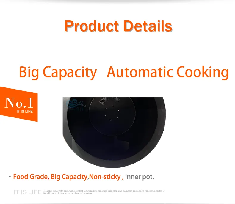 Gas Heating Cooking Machine Robot Automatic Hotel Cooking Pot with Mixer