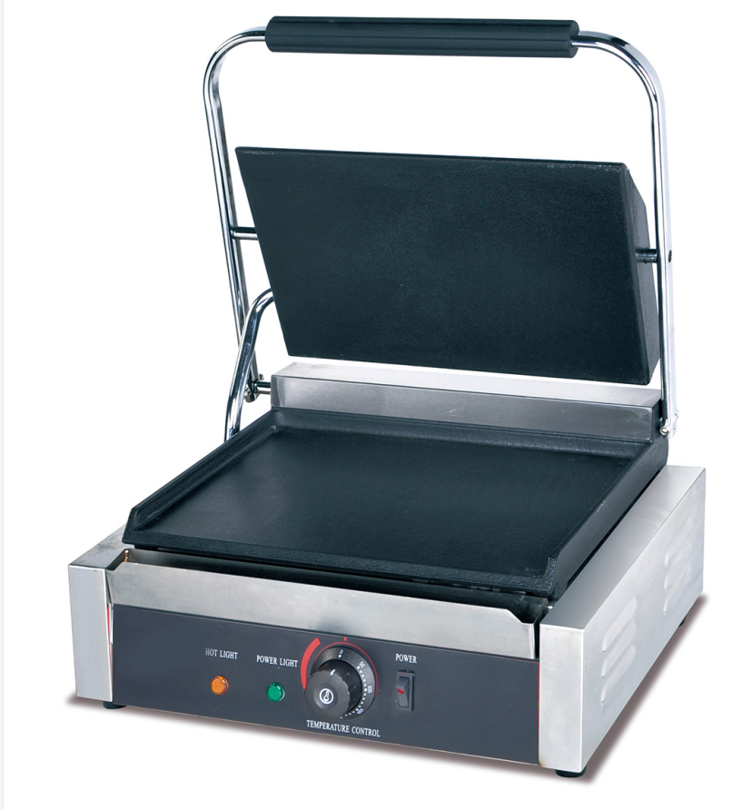 Commercial Price Sanduicheira Burger Griddle Hamburger Sandwich Maker Gas Electric Indoor Contact Grill and Panini Press Machine