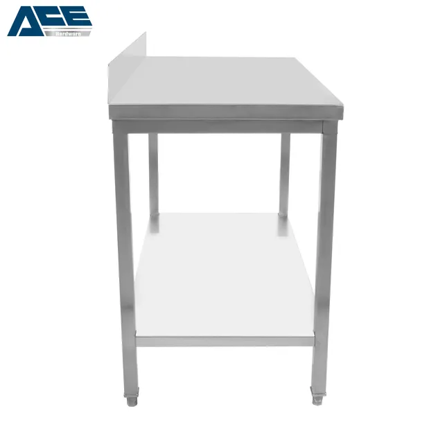 Commercial Kitchen Stainless Steel Work Table Multi-Models Food Prep Bench