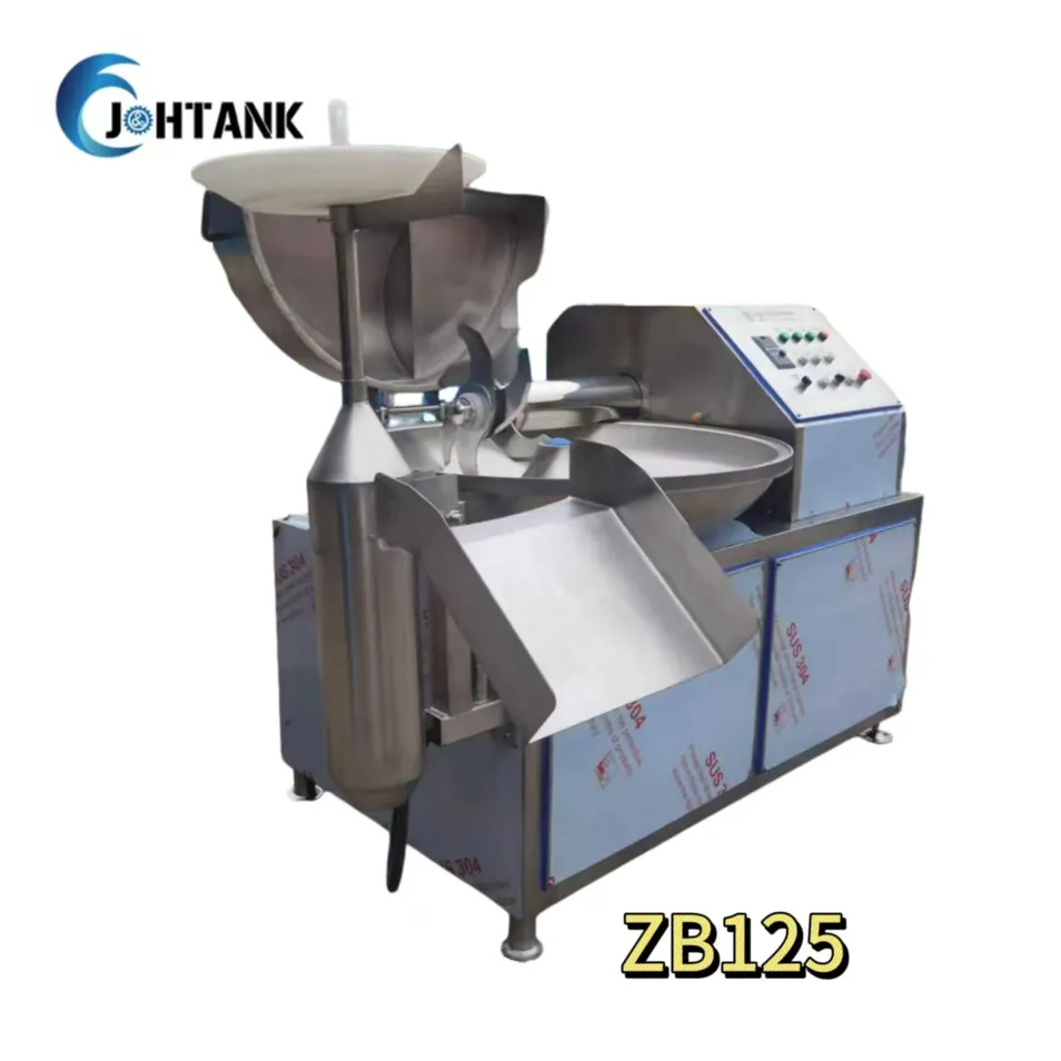 Commercial Bowl Cutting Machine for Meat Preparation Low Price Vegetable Meat Cutting Machine