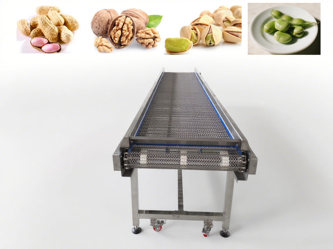 Food Grade Stainless Steel Chain Driven Spiral Wire Mesh Belt