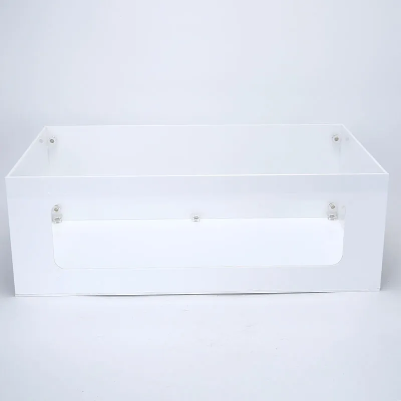 Chafing Dish Guard White Acrylic Food Warmer Stand Cover