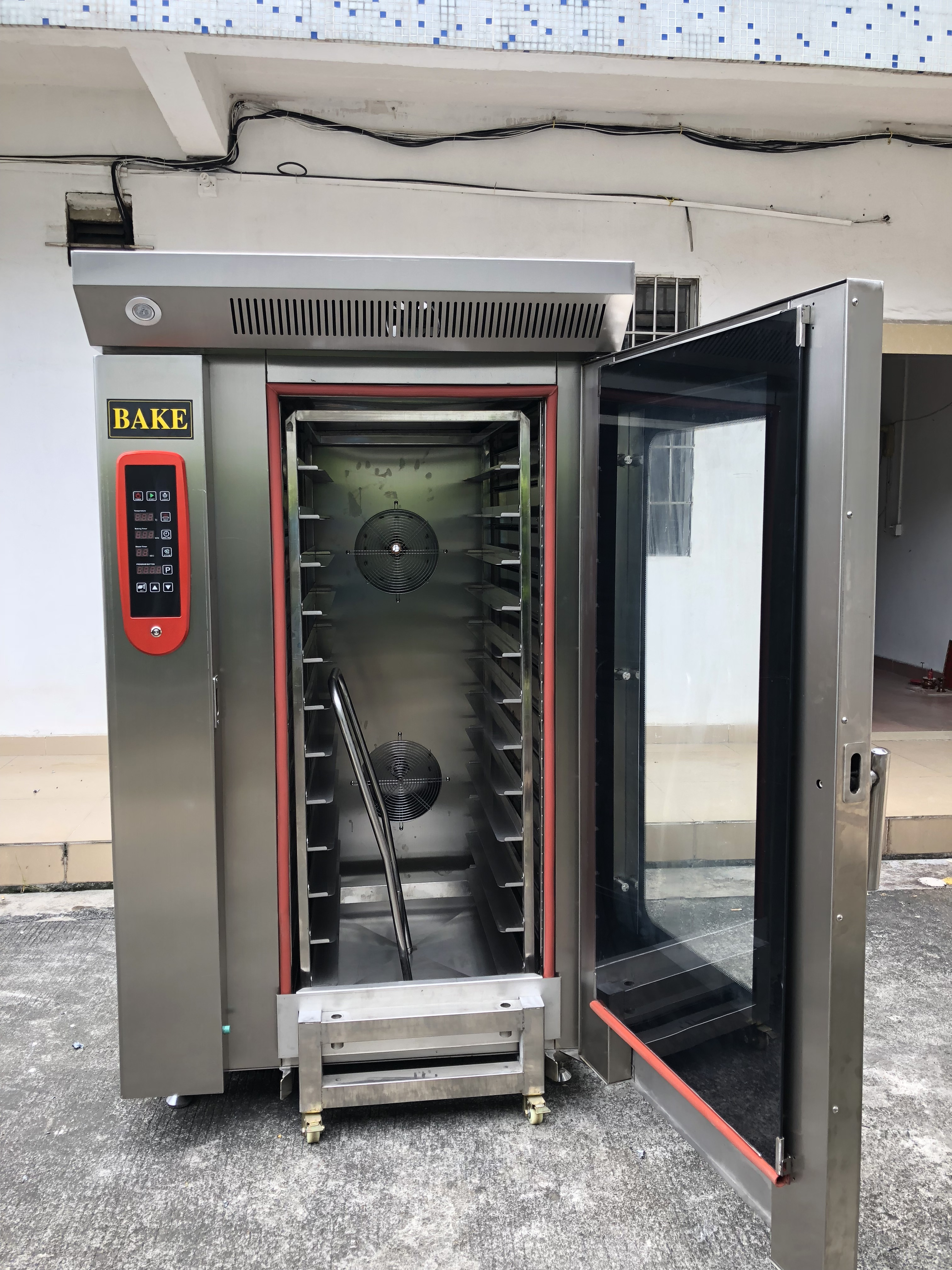 Bakery Convection Oven Electric and Gas Baking Oven / Oven for Baking Bread / Hot Air Rotary Bakery Oven 5/8/12 Trays Rack Oven