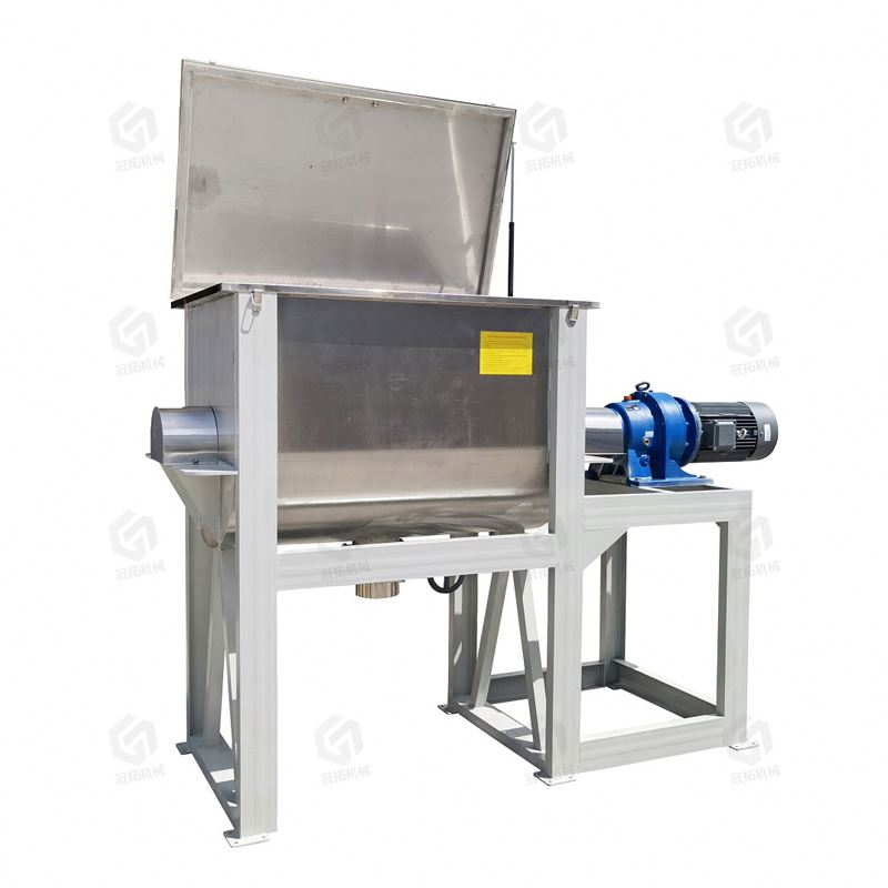 100l-ribbon-mixer Horizontal Protein Milk Powder Spice Washing Laundry Powder Ribbon Mixing Mixer Machine Equipment
