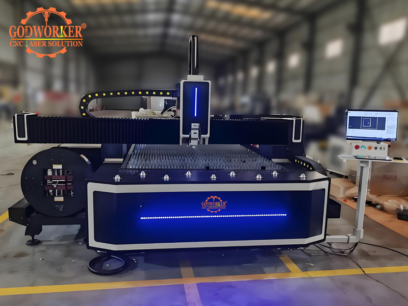 3015 Plate Tube CNC Fiber Laser Metal Cutting Machine 2000W 3000W 6000W Raycus Laser Power