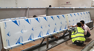 Package equipment construction and installation