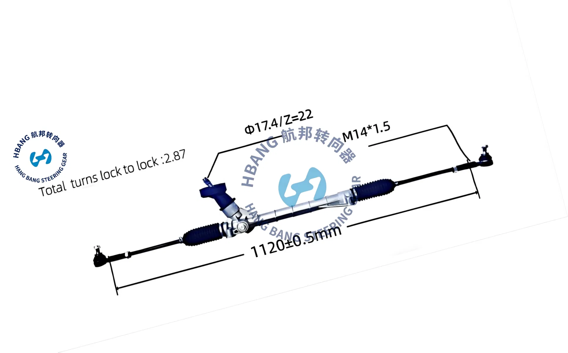 Hot Sale LHD Steering Rack Steering Gear 6rd426057j