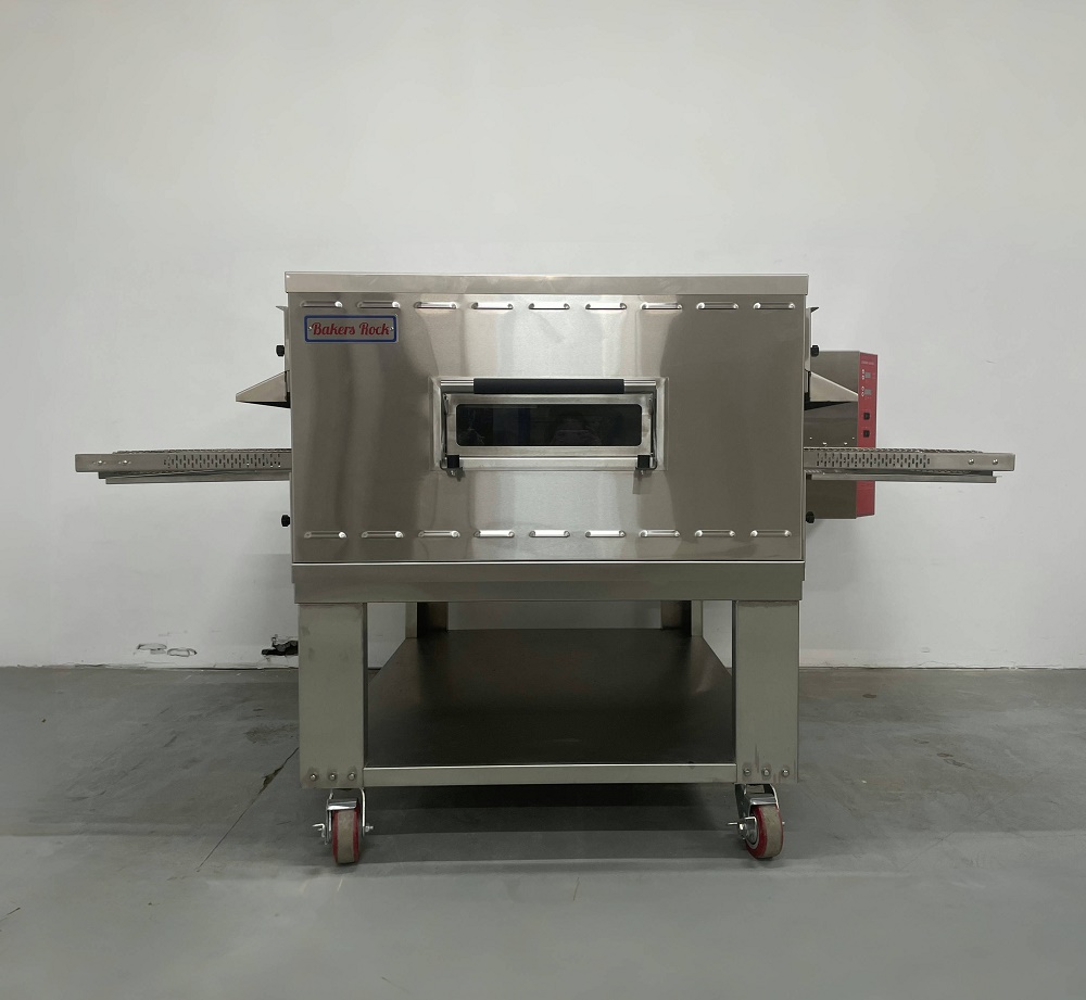 20 32 Inch Pizza Conveyor Oven Electric Gas Heating Big Pizza Cake Commercial Kitchen Equipment Bread Bakery Baking Oven