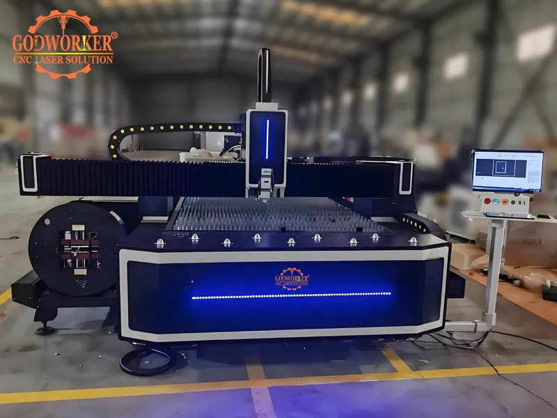 Plate Tube CNC Fiber Laser Metal Cutting Machine