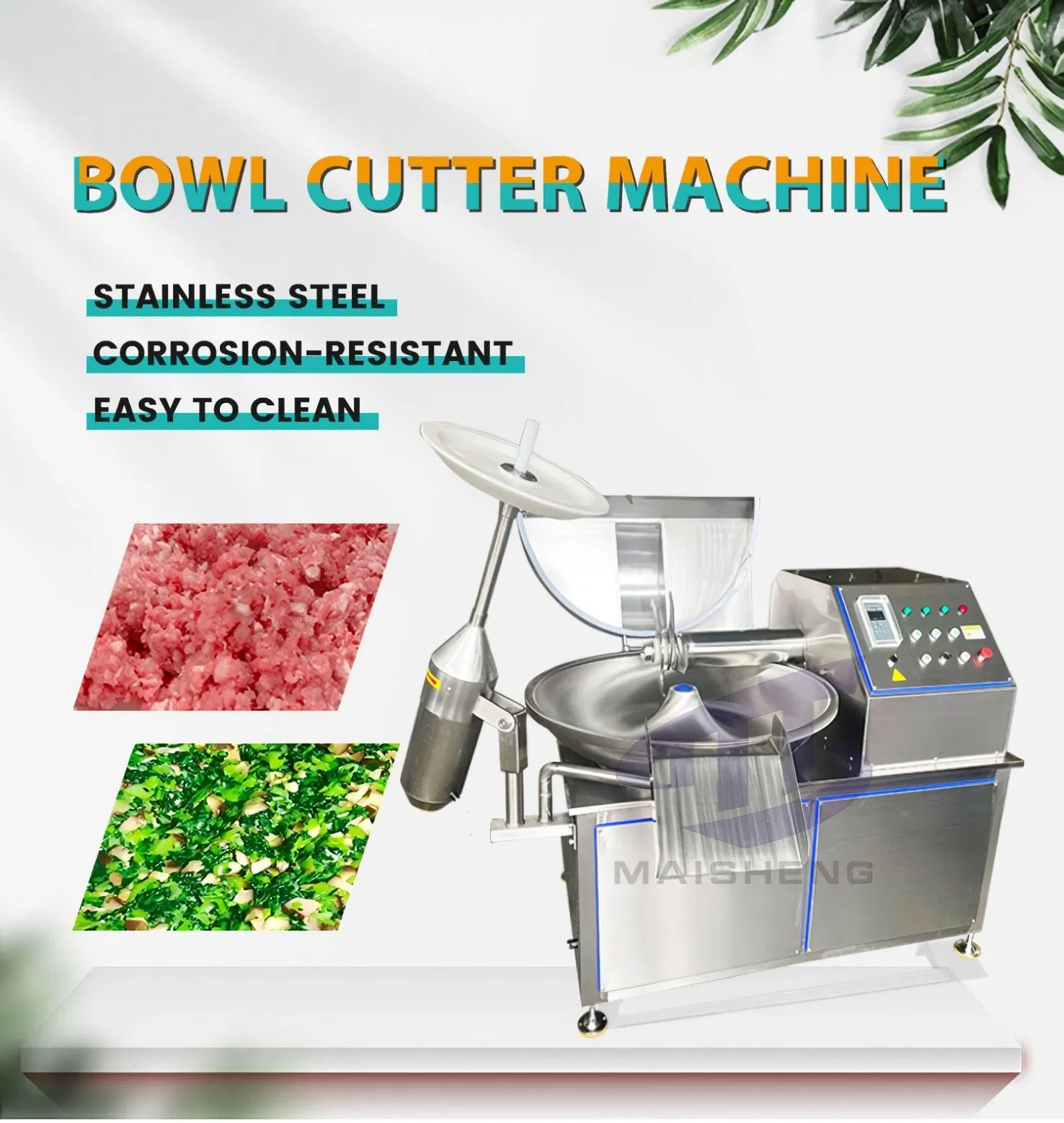 High-Quality Meat Bowl Cutter Machine for Efficient Food Preparation