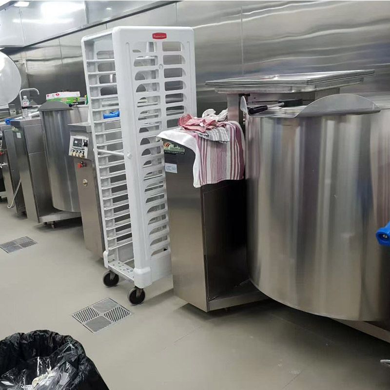 50 100L 150 250 500 Liter Commercial Jam Mixer Machine Commercial Electric Induction Industrial Cooking Kettle with Agitator