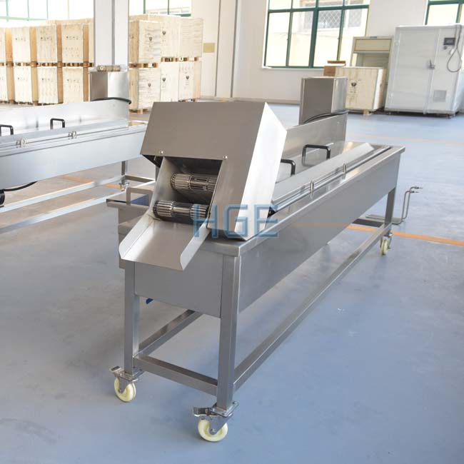 Automatic French Fries Deep Fryer Fried Potato Fryer Equipment Conveyor Belt Oil Continuous Frying Machine