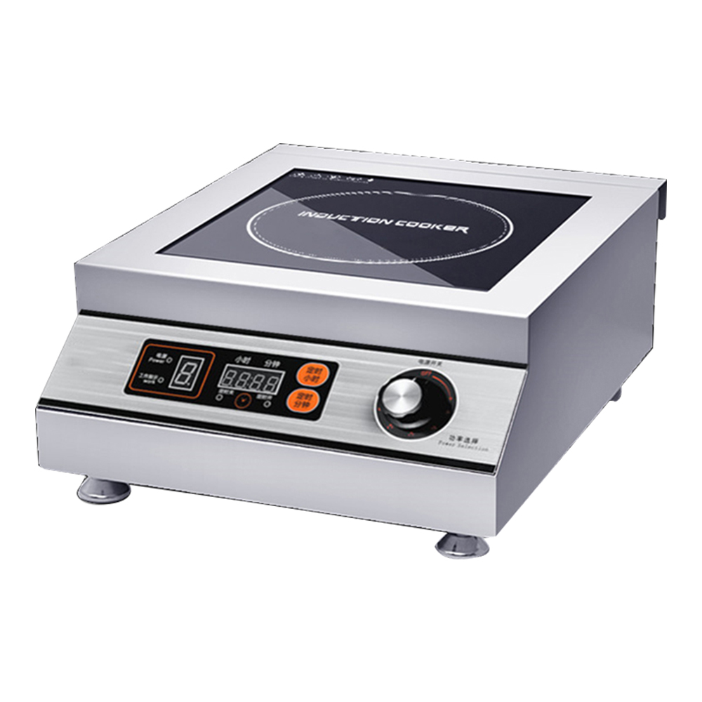 5000W Commercial Heating Coil Microcomputer Electric Wok Induction Cooker 380V 1 Year Warranty