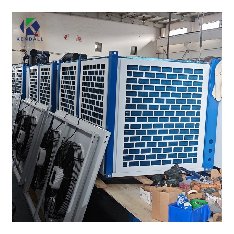 Factory Price Water Cooled Chiller Condensing Unit Refrigeration Blast Freezer