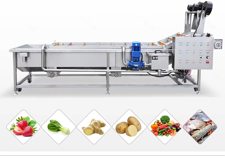 Vegetable Washing Machine Food Equipment Fruit Cleaning Machine