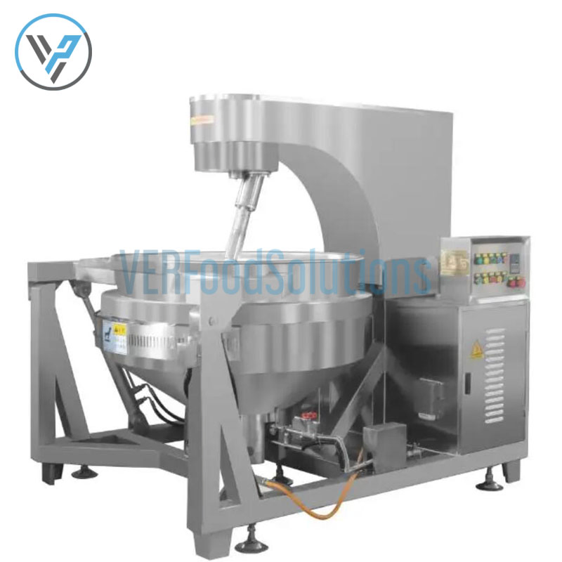 Europe CE Planetary Pot Kitchen Auto Cooking Kettle Boiler Machine for Food Restaurant