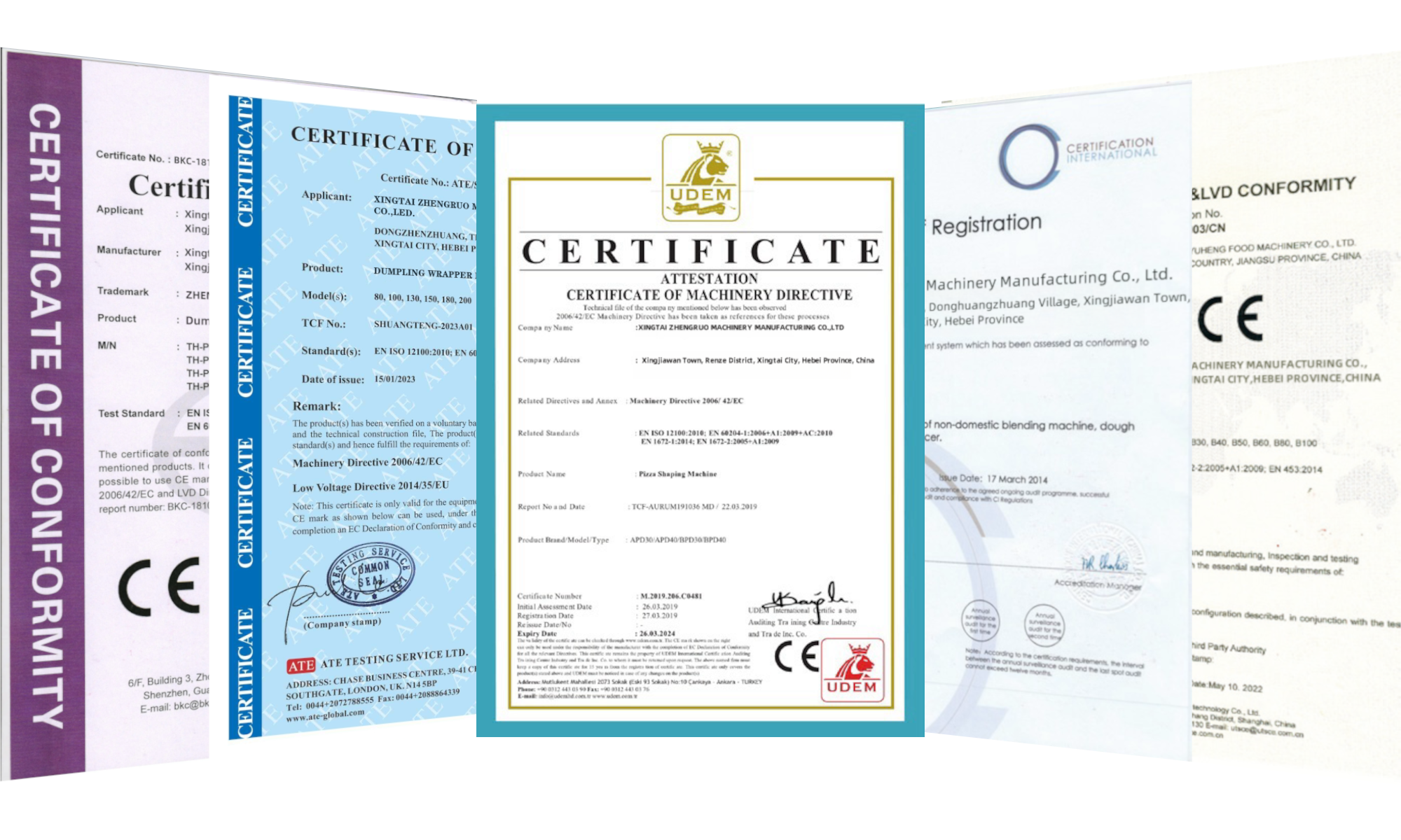 Certification Documents 2