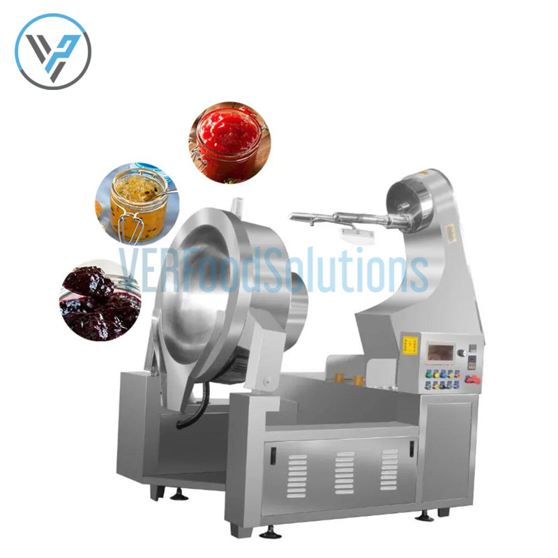 Europe CE Planetary Pot Kitchen Auto Cooking Kettle Boiler Machine for Food Restaurant
