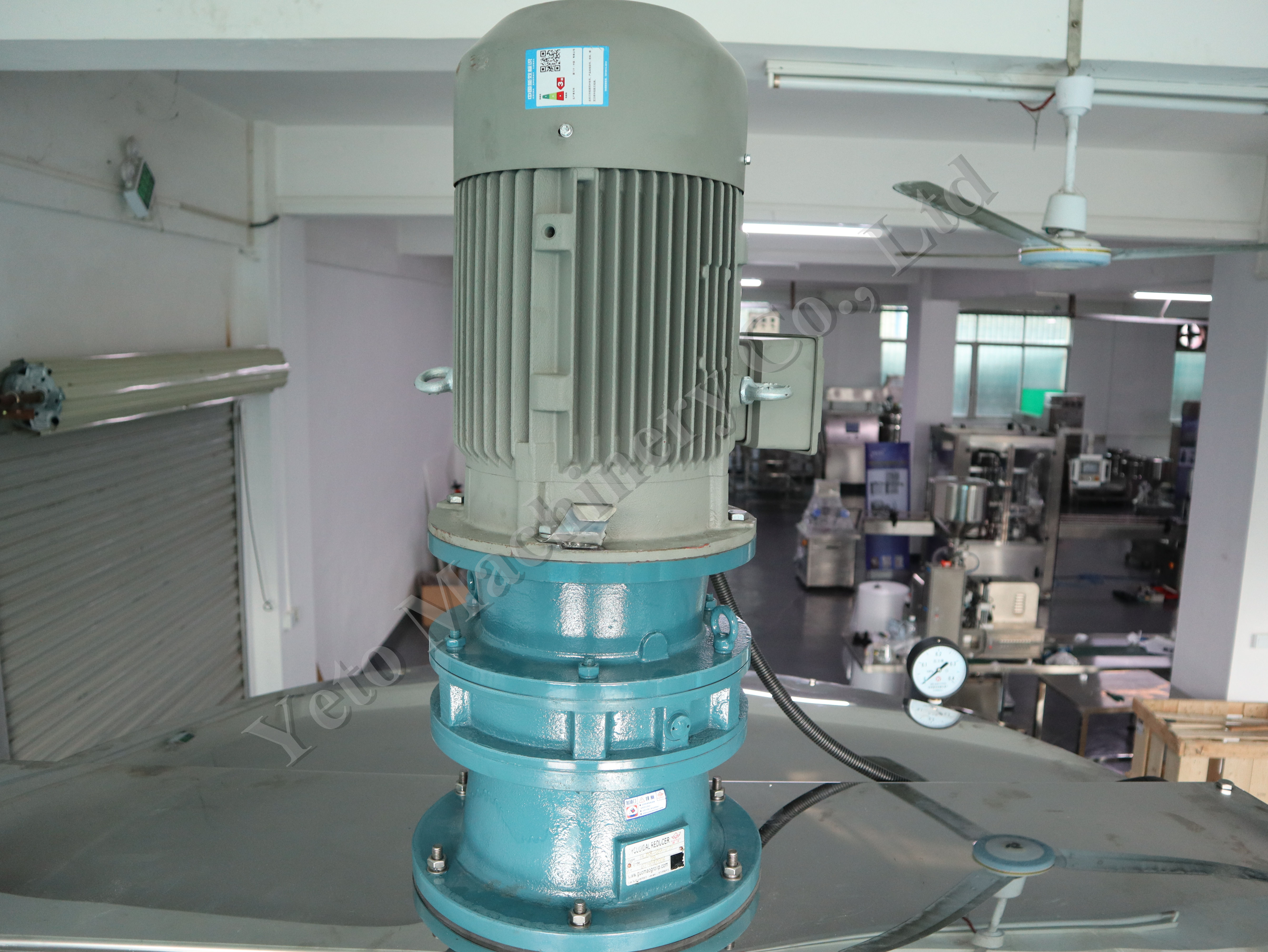 Yeto Stainless Steel High Shearing Liquid Mixer Equipment 1000L Capacity Cosmetic Food Mixing Homogenizing Emulsifying Machine
