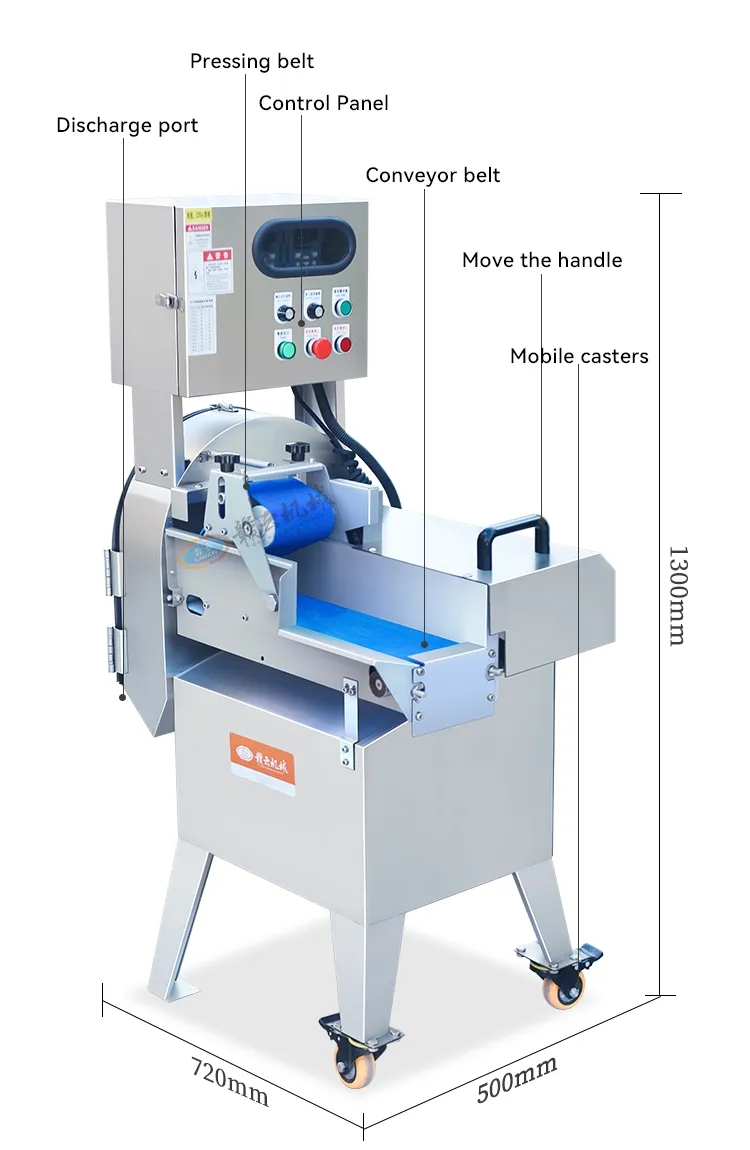 Versatile Vegetable and Taro Cutting Machine for Efficient Food Preparation