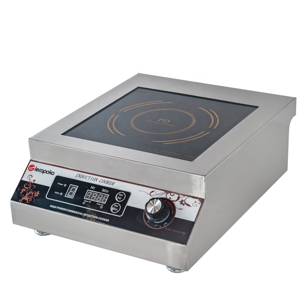 Industrial 5kw 5000 Watt 5000W Electric 5kw Ih Induction Soup Cooker Commercial 5000w Induction Cooker for Restaurant