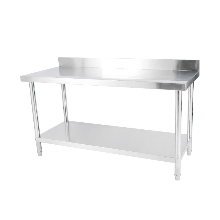 Stainless Steel Work Table Front View