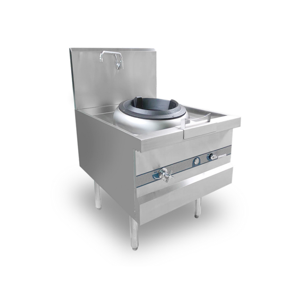 Gas environmental 1-ring wok range