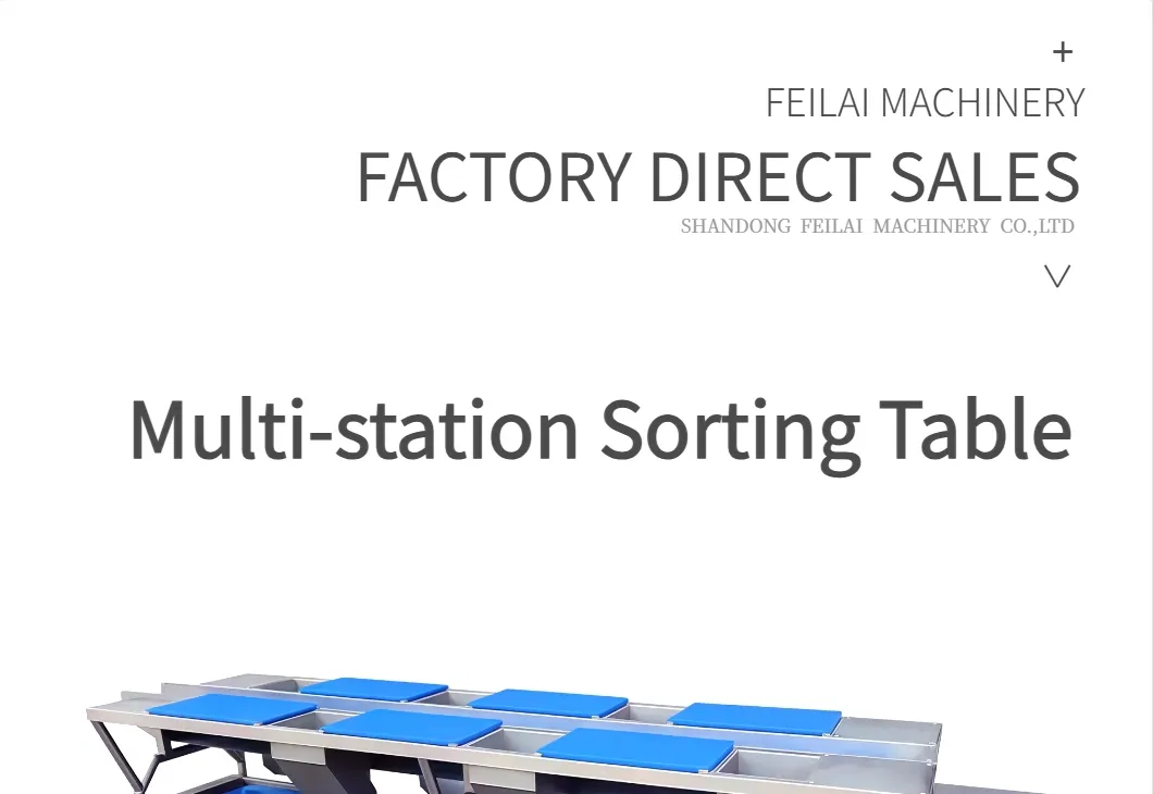 Premium Vegetable Cutting and Sorting Worktable for Efficient Food Prep