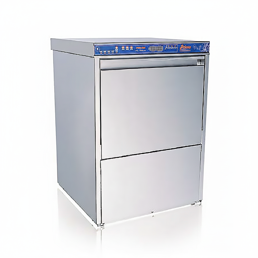 PMU-600 Full-Automatic Under Counter Dishwasher Full-Integrated Control Energy Efficient 5W Restaurants 30 Racks/Hour Compact