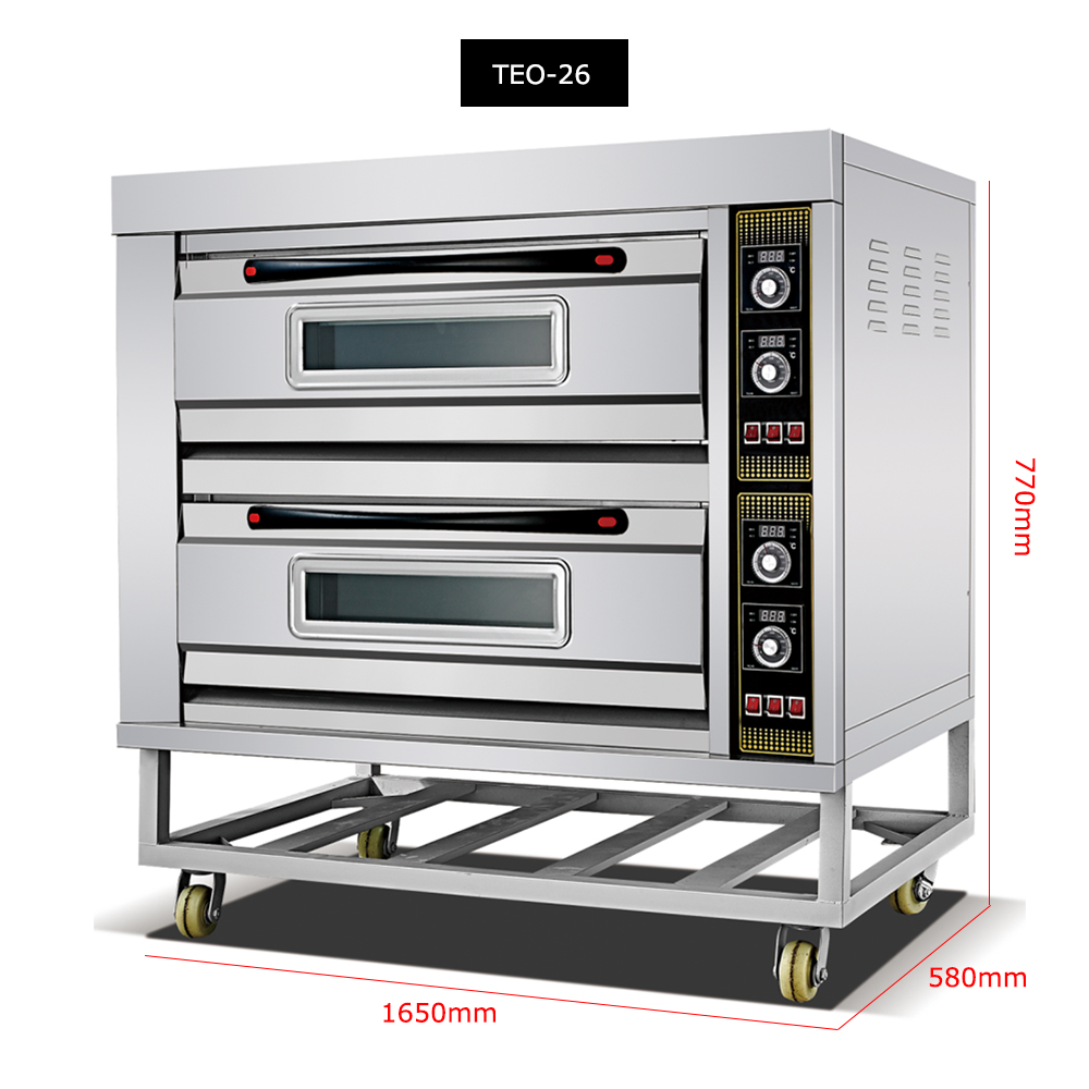 Bakery Equipment Professional Stainless Steel Bread Baking Machine Gas/Electric Oven Commercial Convection Oven Pizza Oven
