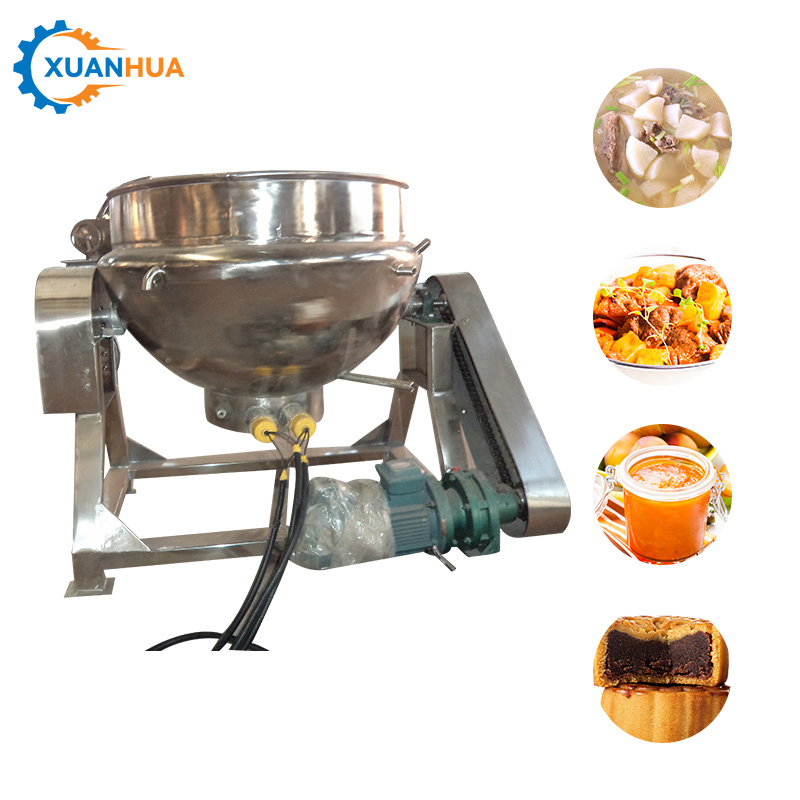 Fast Food Steam Industrial Automatic Sausage Fried Rice Cooking Machine