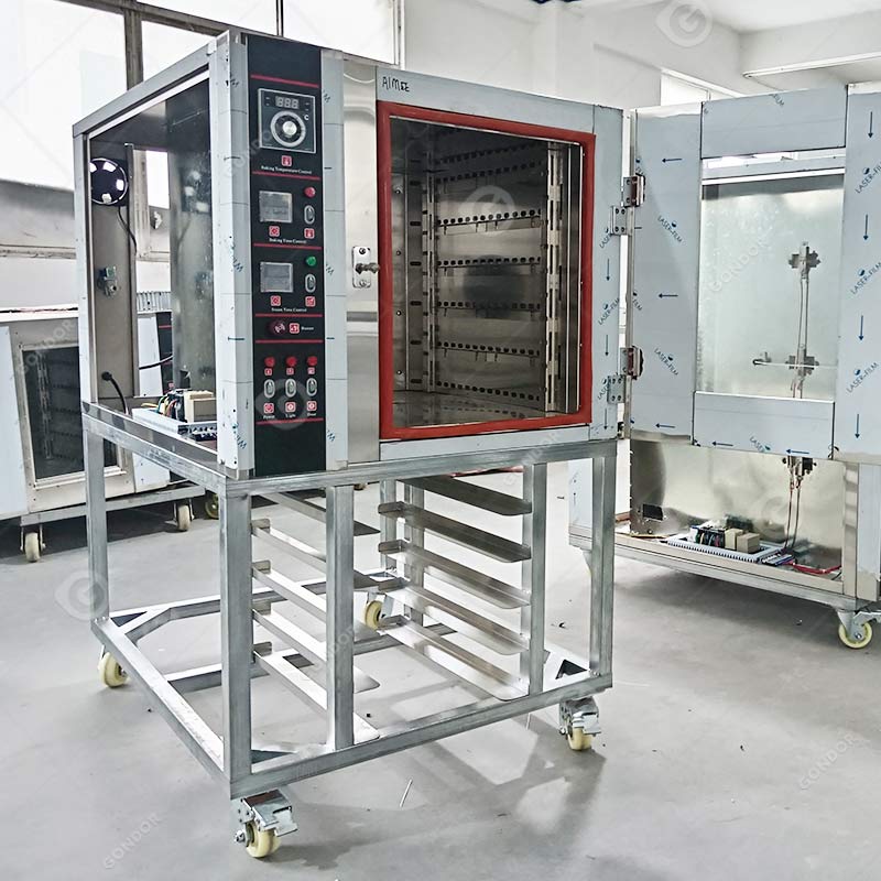 Industry Pastry Stainless Steel Hot Air Commercial Gas Electric Price Convection Oven with Digital Controls