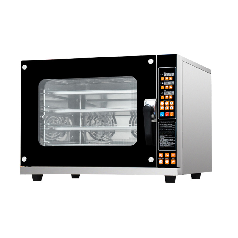 4 Tray Countertop 4.5KW 220V Electric Convection Oven Mini Multi-Function New Condition Bread Bakery Equipment 2022 Model