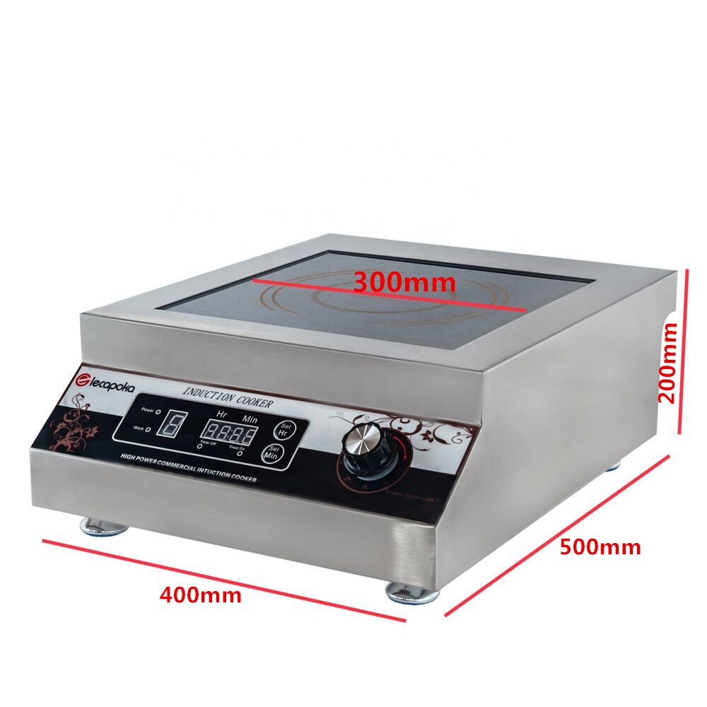 Industrial 5kw 5000 Watt 5000W Electric 5kw Ih Induction Soup Cooker Commercial 5000w Induction Cooker for Restaurant