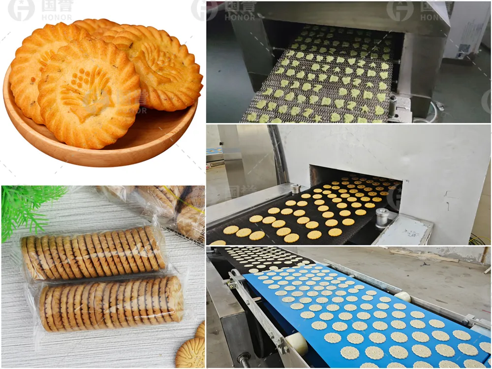Biscuit Manufacturing Process Biscuit Baking Optimization Machine Biscuit Dough Processing Equipment