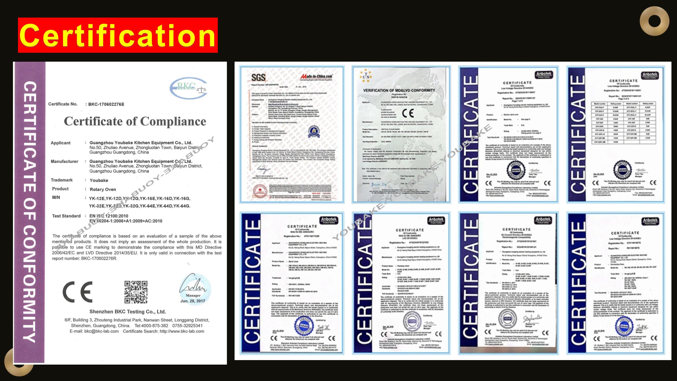 Certification