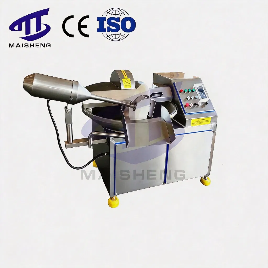 High-Quality Meat Bowl Cutter Machine for Efficient Food Preparation