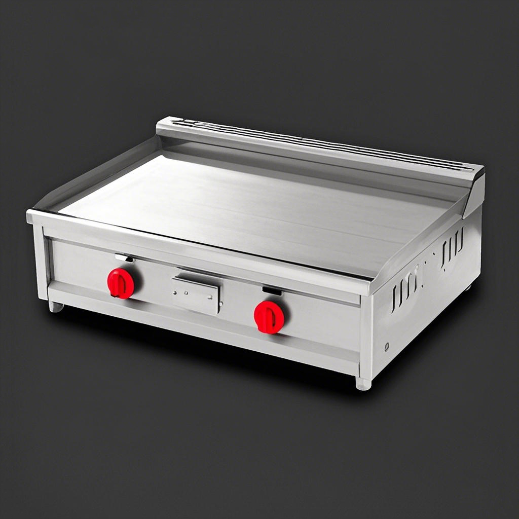Restaurant Equipment Counter Top Flat Plate Electric Grills Hamburger Electric Griddles Gas Stove Griddle Stainless Steel