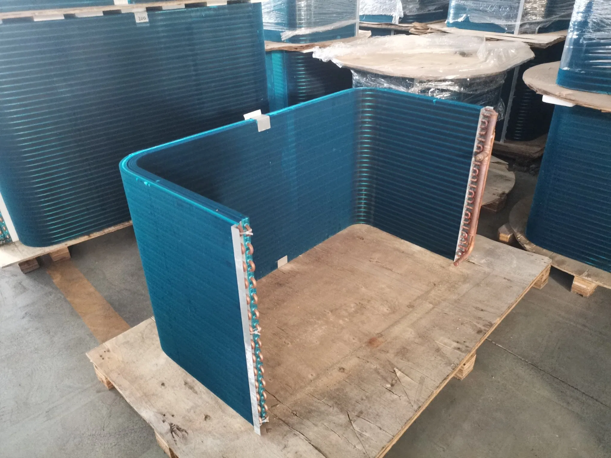 Cold Room Storage Condensing Unit with Screw Compressor for Fruit Blast Freezer
