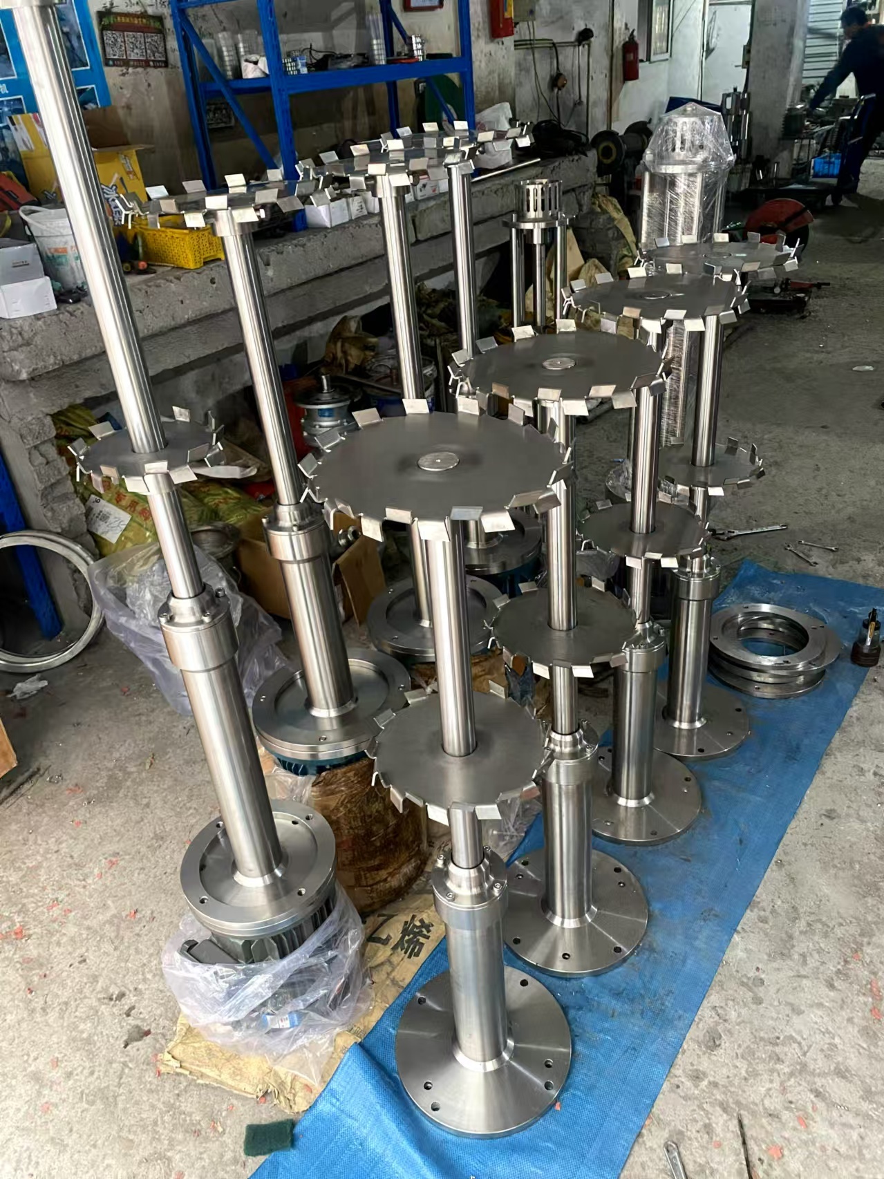 High Quality Heated Jacket Mixing Chemical Reactor Cream Homogenizer Food Blending Stirred Tank Mixing Equipment