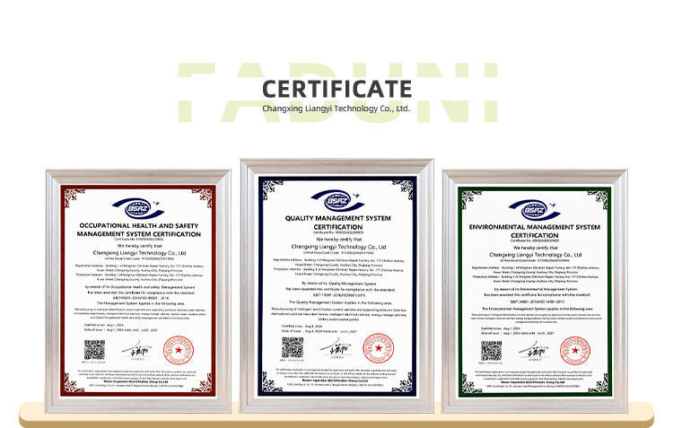 Certifications
