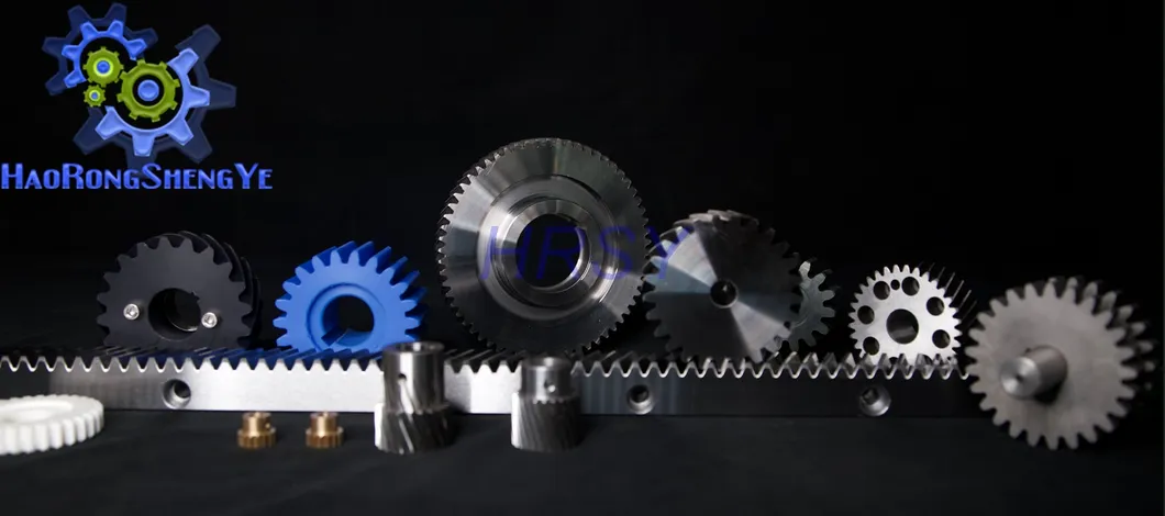 CNC Machine Hot Sale M1.25 Black Steel with Hub Spur Gear
