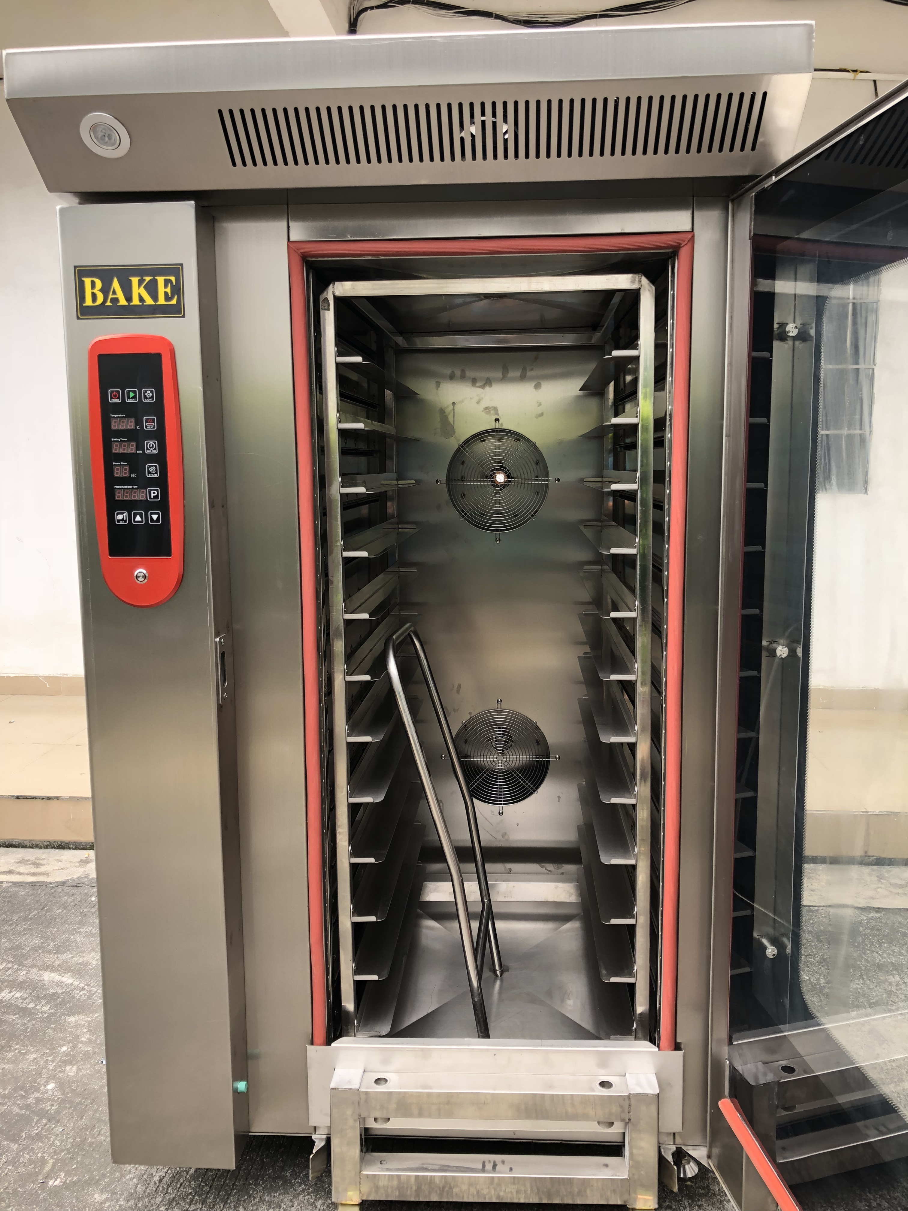 Bakery Convection Oven Electric and Gas Baking Oven / Oven for Baking Bread / Hot Air Rotary Bakery Oven 5/8/12 Trays Rack Oven