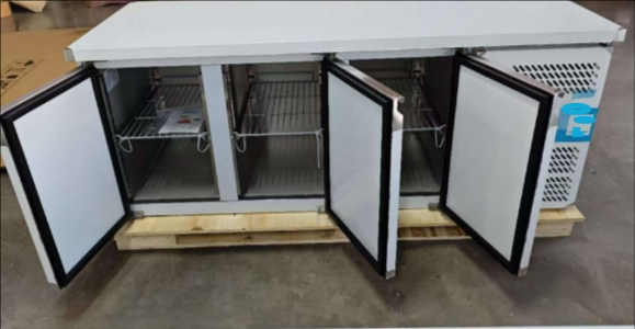 High Quality Stainless Steel Work Table Refrigerator Counter Chiller Freezer