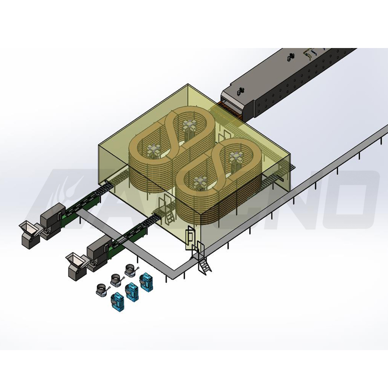 Full Set Hamburger Buns Rolls Bread Dough Processing Forming Making Bakery Equipment Manufacturer