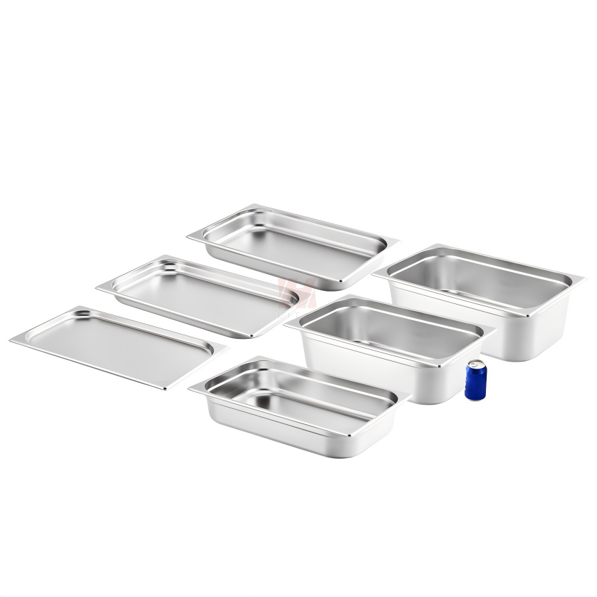 Liyunda Factory Price 1/1 GN Pan Full Size Stainless Steel Gastronorm Container Steam Table Pan Gn For Restaurants And Hotels